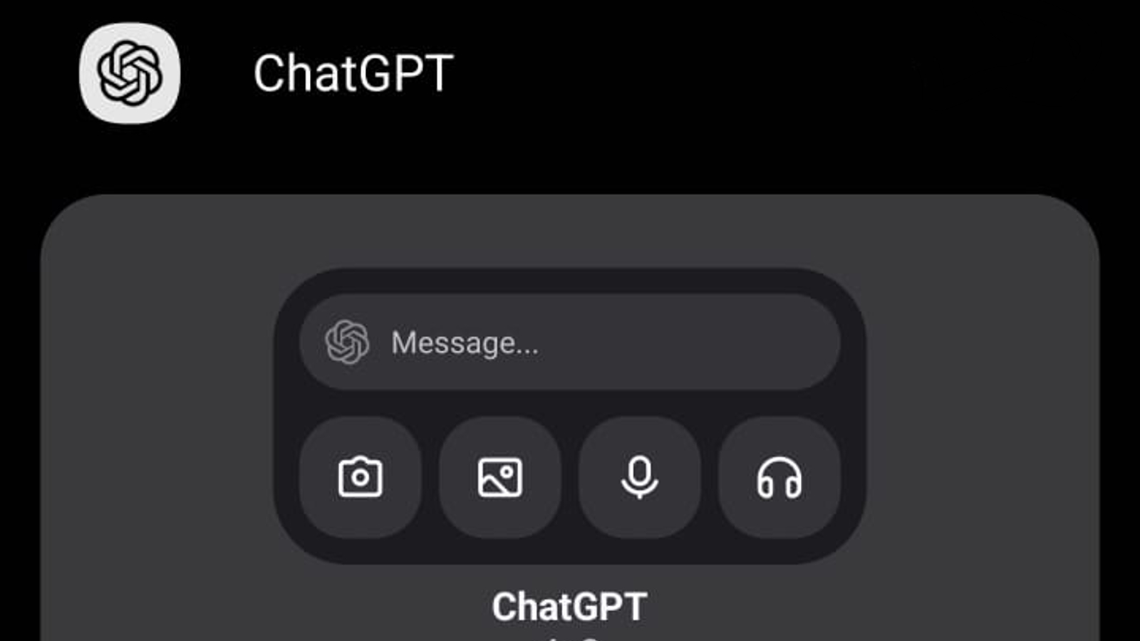 ChatGPT Widget Transforme Sua Tela Inicial O Novo Widget Do