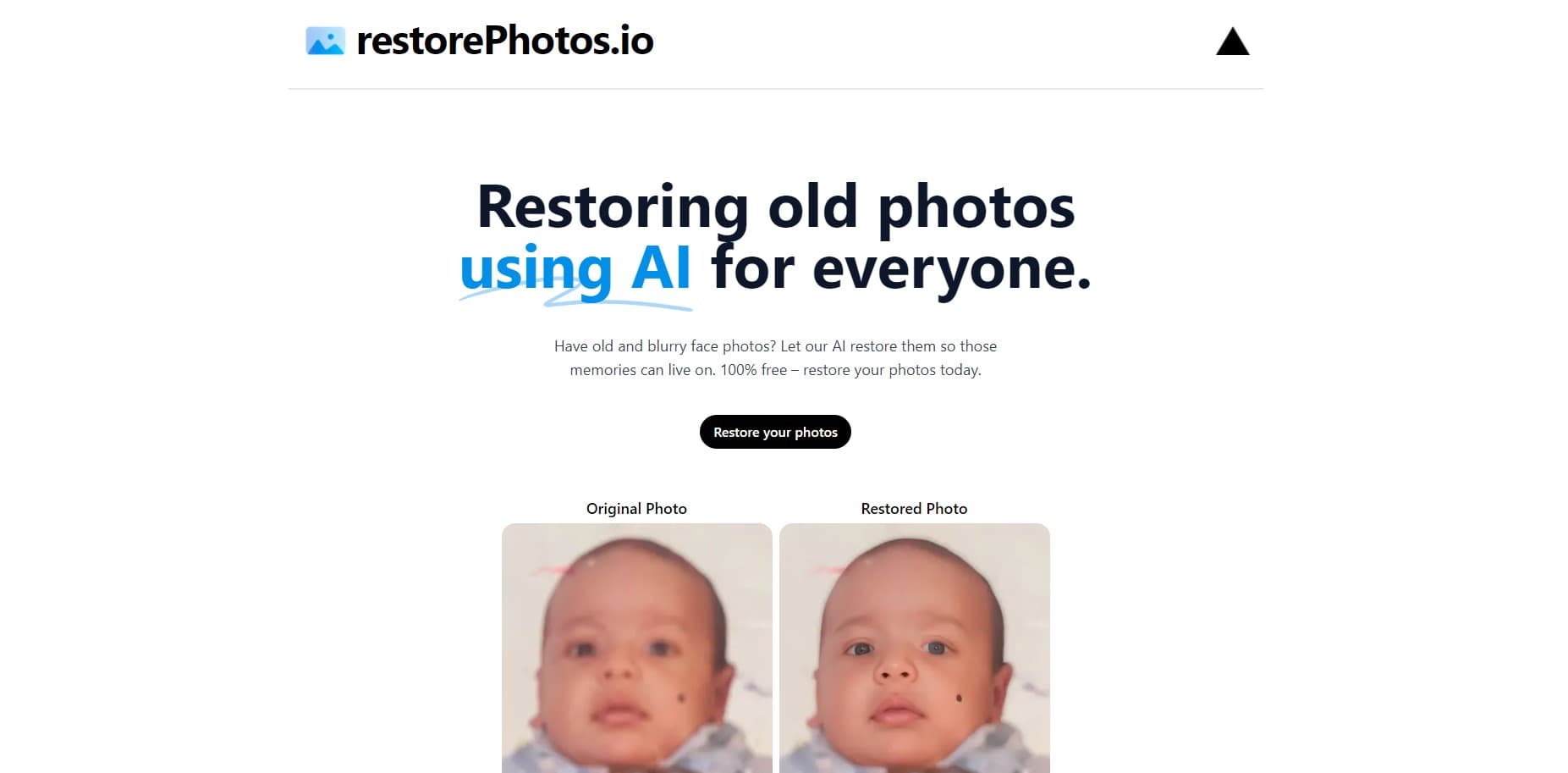 RestorePhotos: usando IA para recuperar suas fotos antigas e de graça!