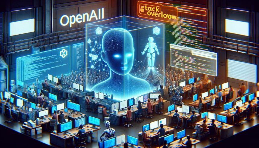 OpenAI e Stack Overflow fecham parceria - CHATGPT