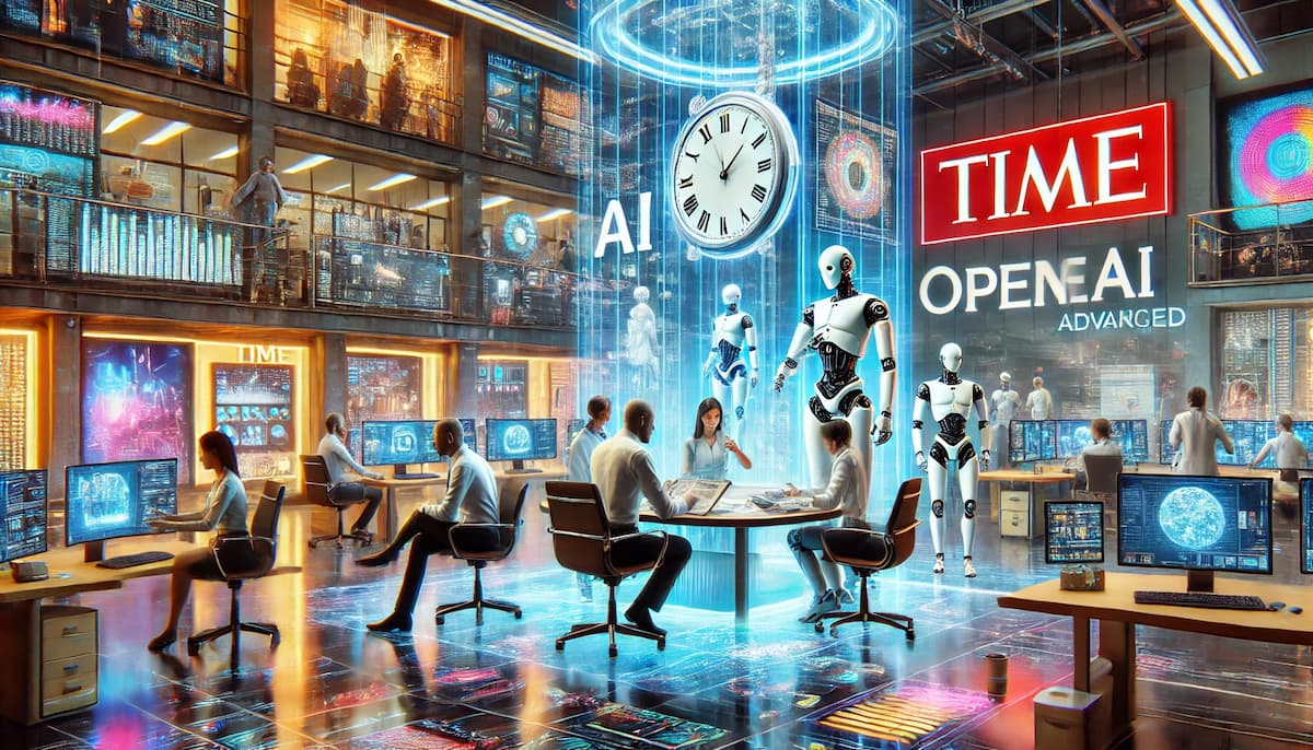 OpenAI e Time: Parceria Estratégica de Conteúdo